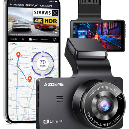 AZDome M63 Lite True 4K Wifi dashcam