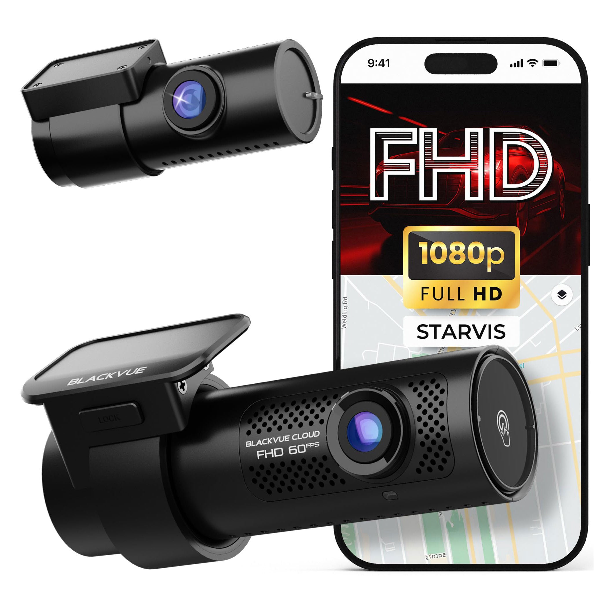 <tc>BlackVue DR770X 2CH II Full HD Cloud Wifi GPS 64GB</tc>