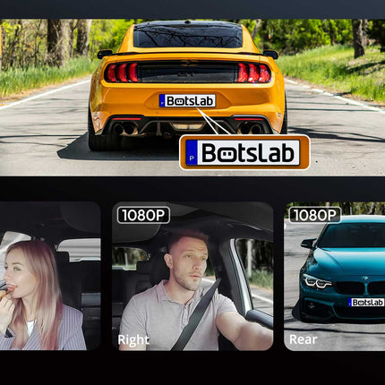 Botslab G980H Pro 4CH 4K Wifi GPS 128gb 360 degree dashcam