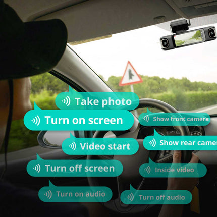 Botslab G980H Pro 4CH 4K Wifi GPS 128gb 360 degree dashcam