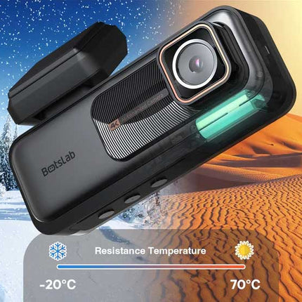 Botslab G980H Pro 4K Wifi GPS 2CH 64gb dashcam