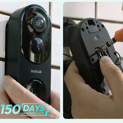 Botslab R810 5MP panorama 180-degree video doorbell