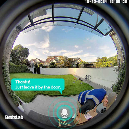 Botslab R810 5MP panorama 180-degree video doorbell