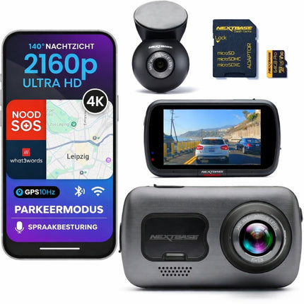 Nextbase 622GW 4K Touch Cloud Wifi GPS