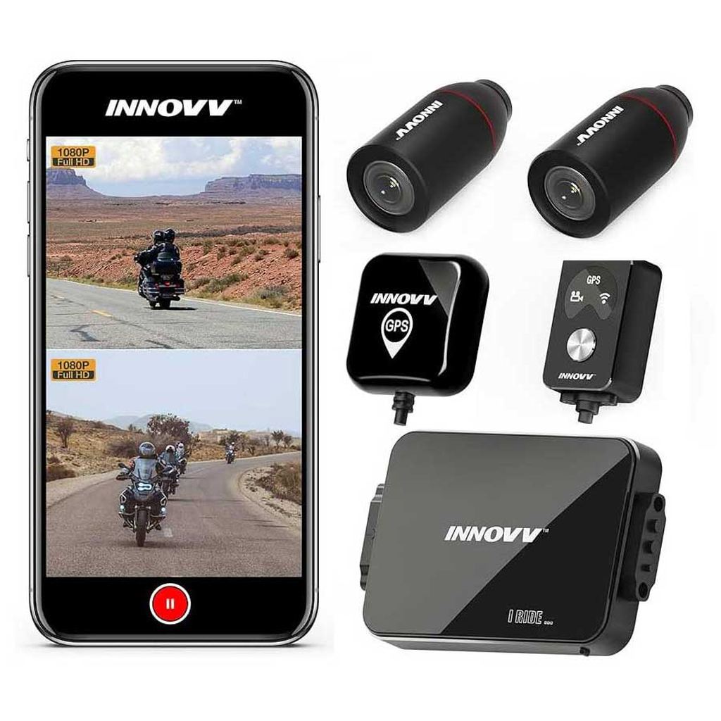 Innovv K7 2CH Dual Wifi GPS 2K motorcycle dashcam