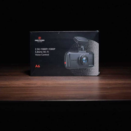 Redtiger A6 3CH 2K Touch Wifi GPS 64gb dashcam