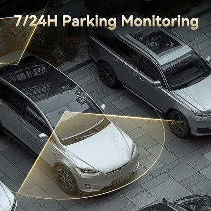 Redtiger F77 4K Touch Wifi GPS 2CH 128gb dashcam
