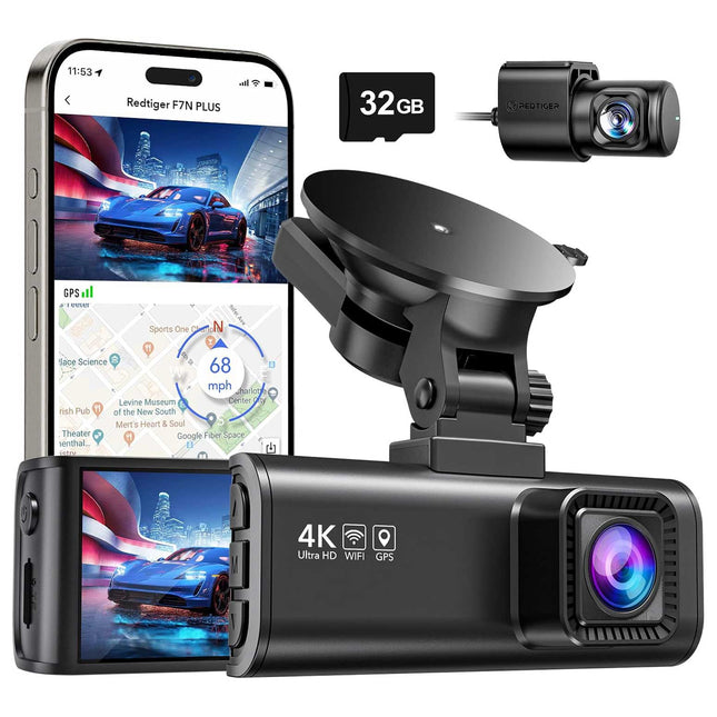 <tc>Redtiger F7NP 4K Wifi GPS 2CH 128gb dashcam</tc>