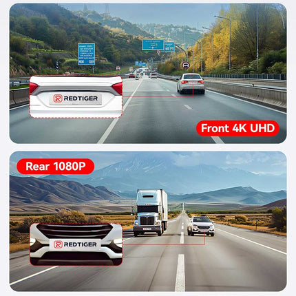 <tc>Redtiger F7NP 4K Wifi GPS 2CH 128gb dashcam</tc>