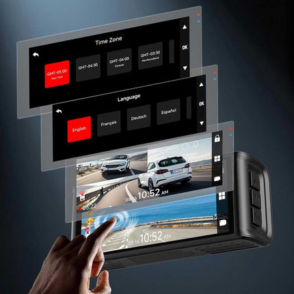 Redtiger F7NT 4K Touch Wifi GPS 2CH 64gb dashcam