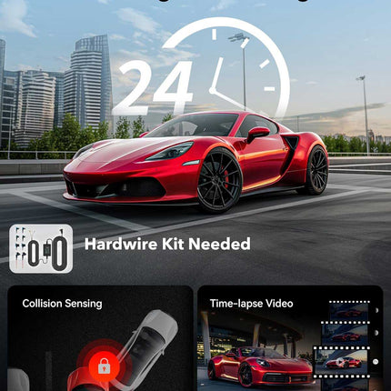 Redtiger F7NX 4K Touch Wifi GPS 2CH 128gb dashcam