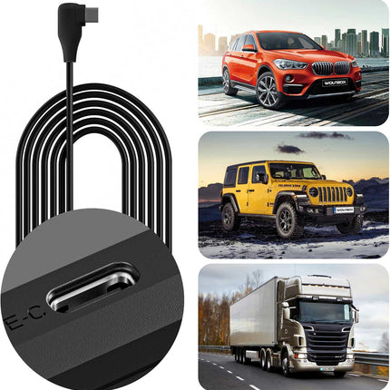Redtiger hardwire kit USB-C 3-wire