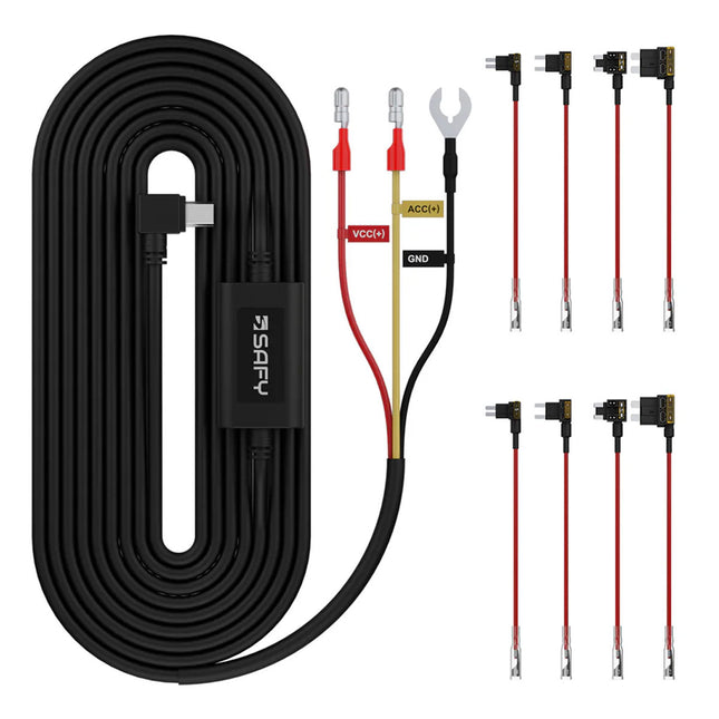 <tc>SAFY hardwire kit Mini USB 3-wire</tc>