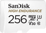 SanDisk 256GB High Endurance U3 V30 microSD card