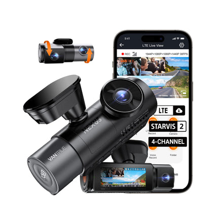 <tc>Vantrue N5S Cloud 2K 4CH Wifi GPS 360 degree dashcam</tc>