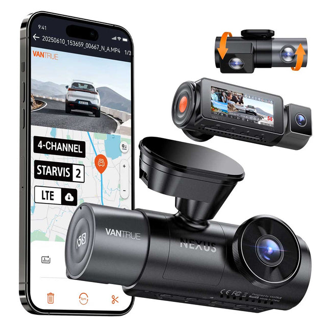 <tc>Vantrue N5S Cloud 2K 4CH Wifi GPS 360 degree dashcam</tc>