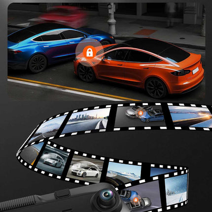 Wolfbox G840H 2K Wifi GPS 32gb Mirror dashcam