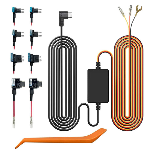 Wolfbox hardwire kit USB-C 3-wire