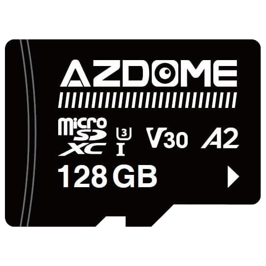 AZDome 128gb U3 V30 A2 Micro SDXC card