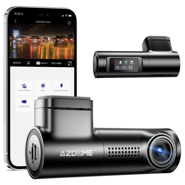 <tc>AZDome M330 Full HD Wifi dashcam</tc>
