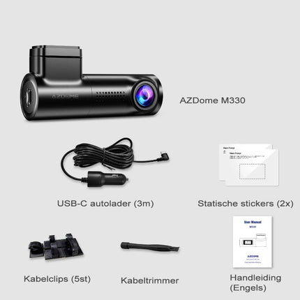<tc>AZDome M330 Full HD Wifi dashcam</tc>