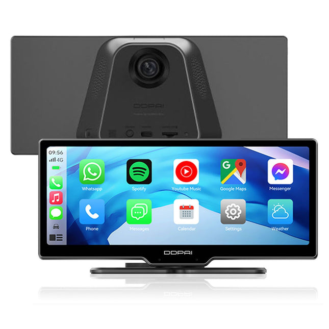 DDPai M5S 2K Wifi Bluetooth Carplay dashcam and display