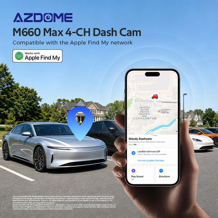<tc>AZDome M660 Max 4CH 128GB 4K Wifi GPS 360-degree dashcam</tc>