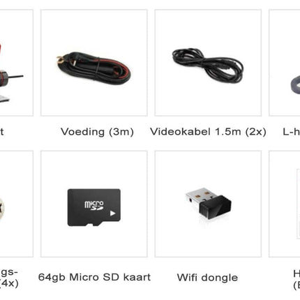 Gnet MVR G1 2CH Cloud Wifi 64gb motorcycle dashcam
