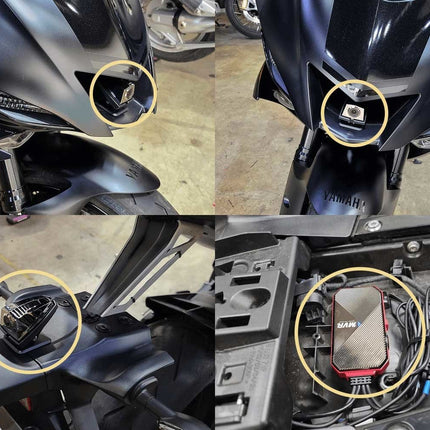 Gnet MVR G1 2CH Cloud Wifi 64gb motorcycle dashcam