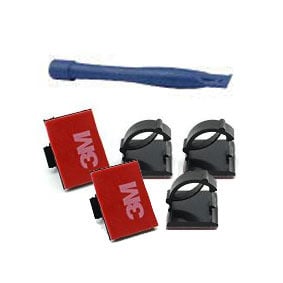 Cable clips 5pc + Trimmer