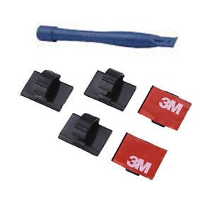 Cable clips 5pc + Trimmer