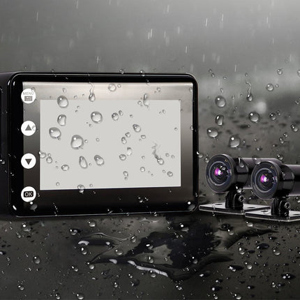 Motocam A2X Wifi 2CH dual motorcycle dashcam