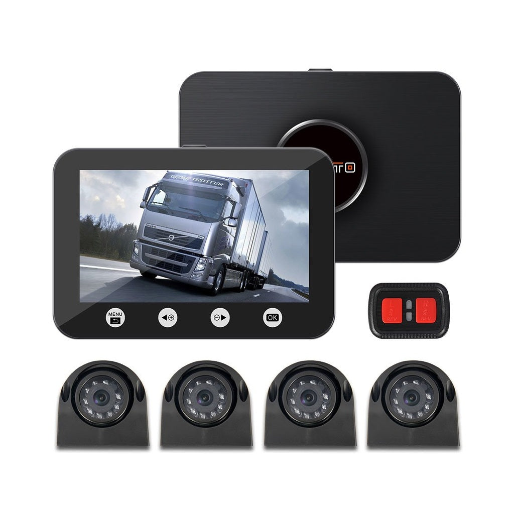 Motocam C4.3 4CH VGA truck dashcam