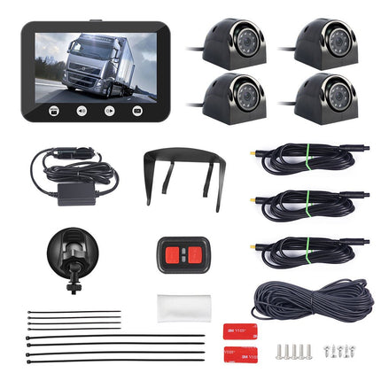Motocam C4.3 4CH VGA truck dashcam