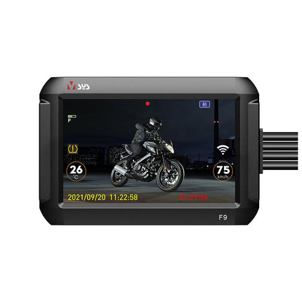Motocam F9 Wifi GPS 2CH motorcycle dashcam