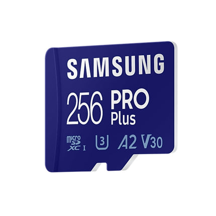 Samsung Pro Plus 256gb U3 V30 A2 Micro SDXC card