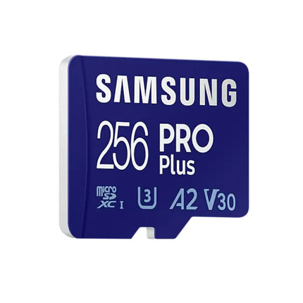 Samsung Pro Plus 256gb U3 V30 A2 Micro SDXC card