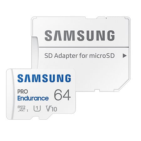 Samsung Pro Endurance 64gb UHS-I V10 Micro SDHC card