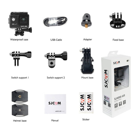 SJCAM SJ4000 Air 4K Wifi action cam and dashcam