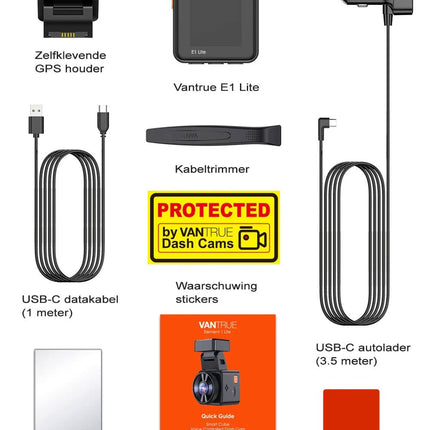 <tc>Vantrue E1 Lite Full HD Wifi GPS dashcam</tc>