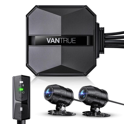 Vantrue F1 4K Dual Wifi GPS motorcycle dashcam