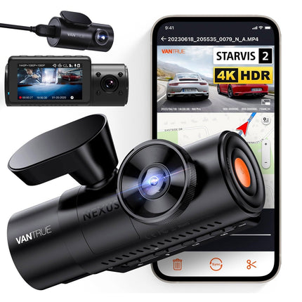 Vantrue N4 Pro 3 Channel 4K Dash Cam